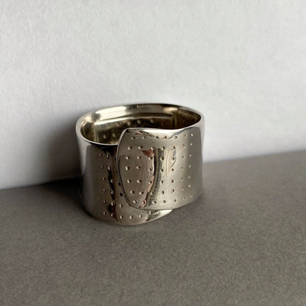 RING "SAVE ME" / SILVER