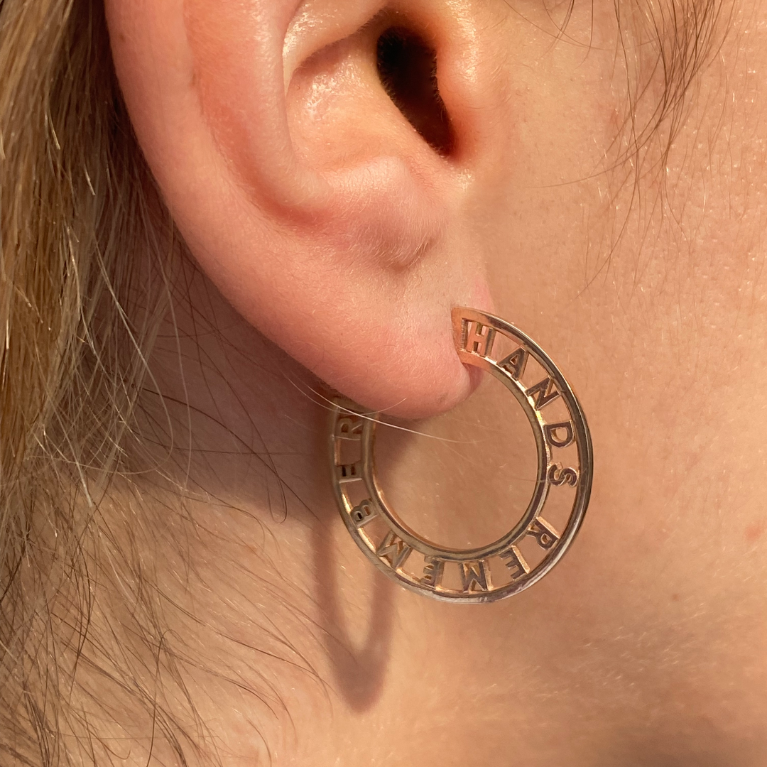 EARRINGS "ROUND" / SOLID GOLD