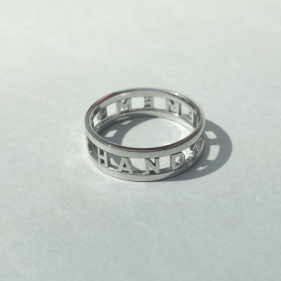 RING "ROUND" / SILVER